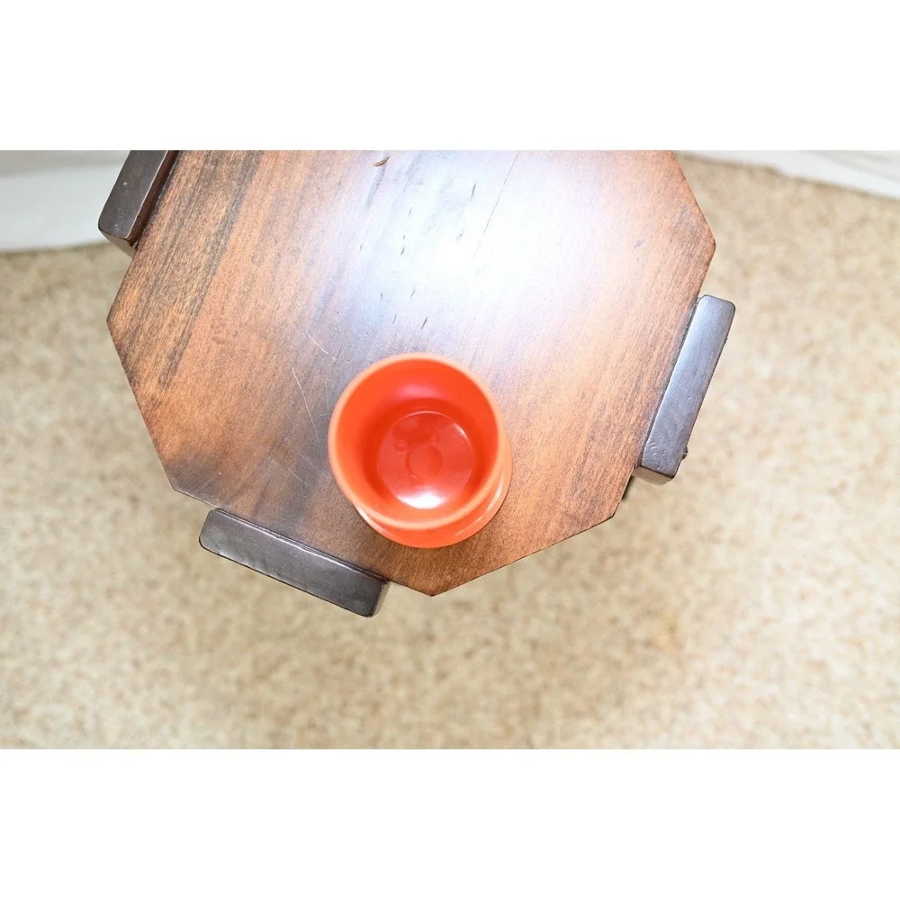 Vintage Tupperware Orange Flower Footed Bell Little Diner Sippy Cup 1318 NO LID